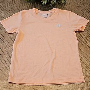 V neck orange t shirt size 7 Hurley